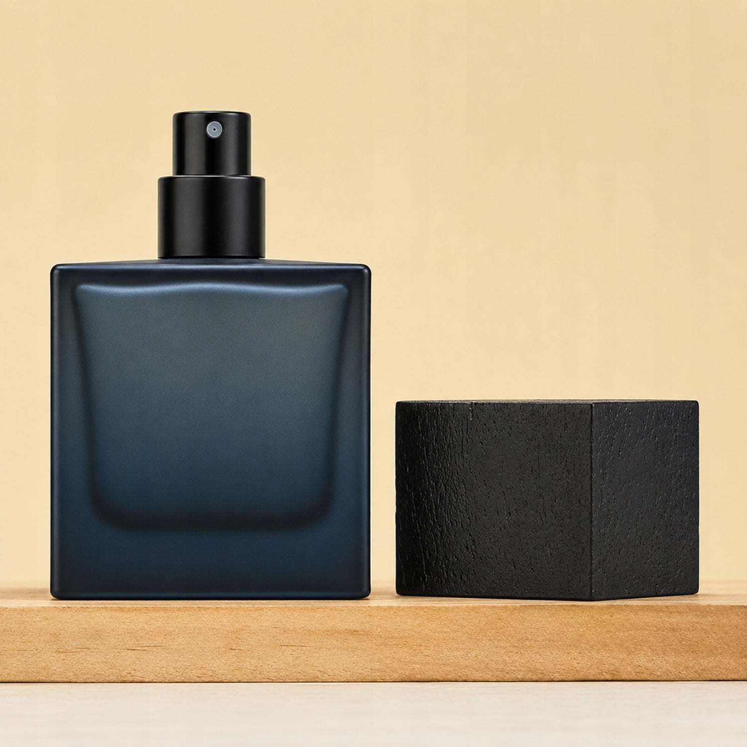 Glass Flacon For Perfume Bottle Thread For Clamp Vera Navy Blue 50ml Manufacturer code VERA50NAVYBLUE