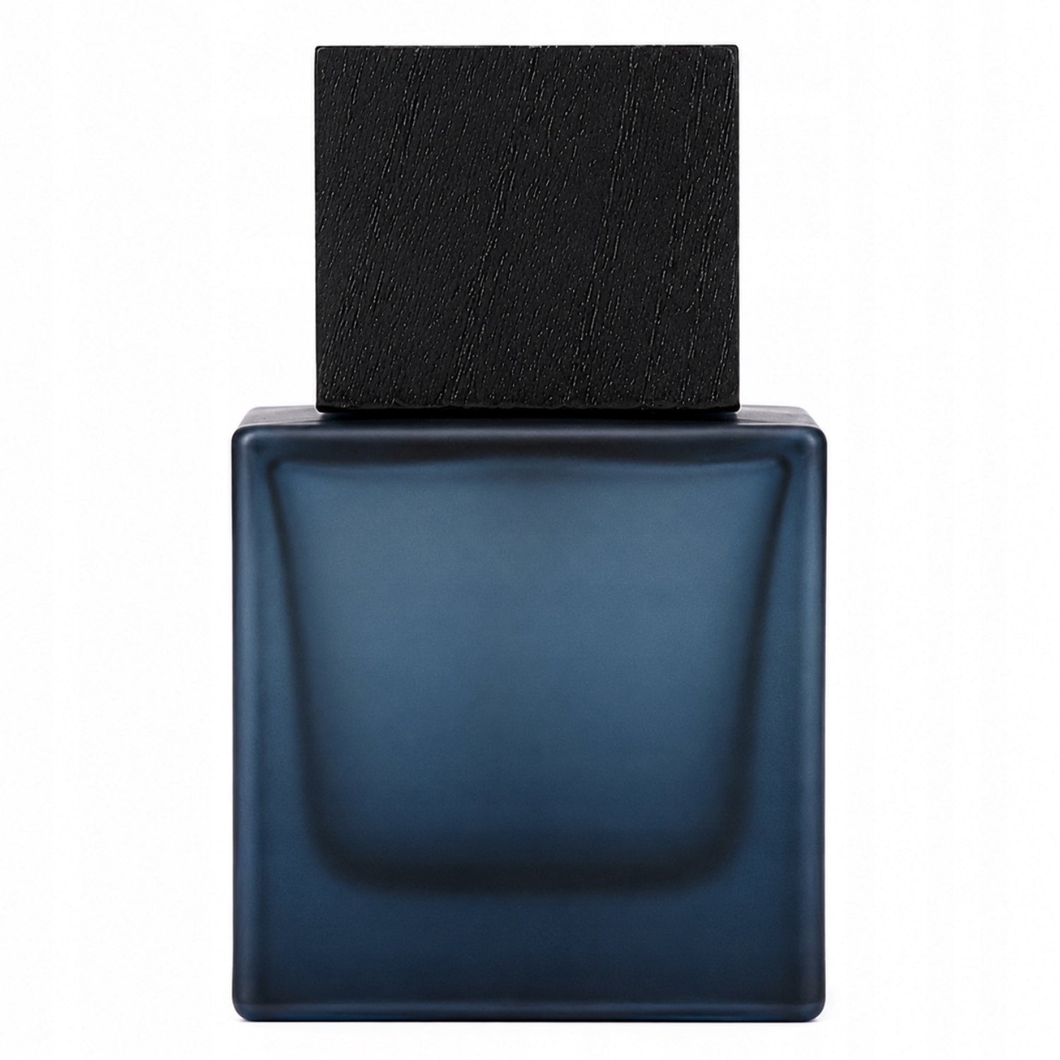 Glass Flacon For Perfume Bottle Thread For Clamp Vera Navy Blue 50ml