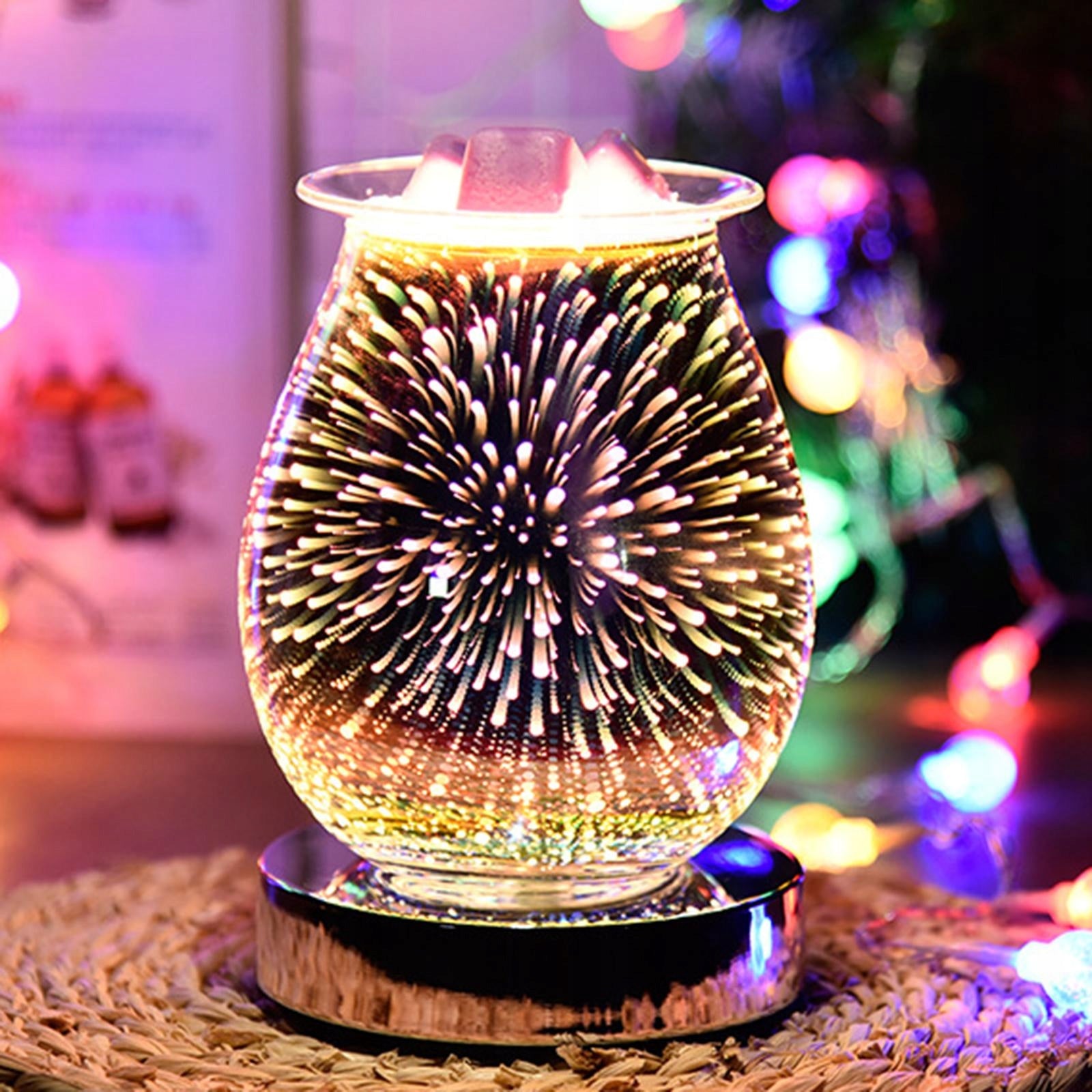 Glass Fragrance Diffuser Lamp, Wax Burner, Oil Diffusers