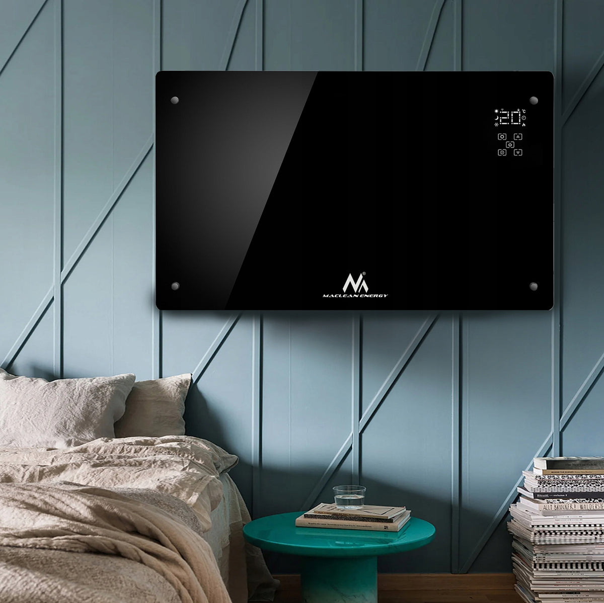 Glass Panel Electric Heater 2000W WiFi
