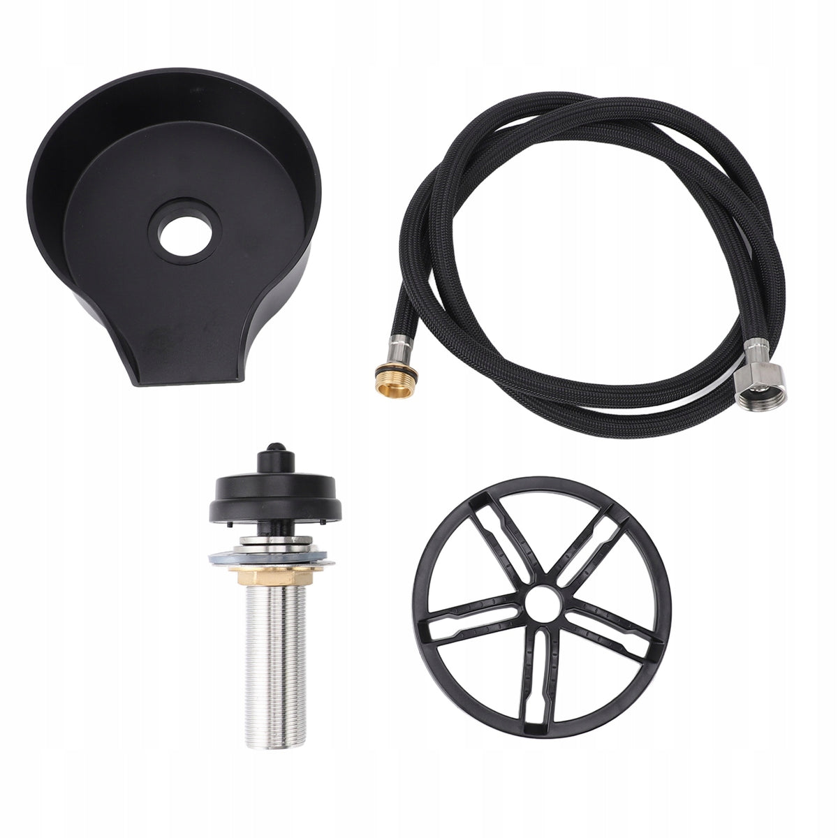 Glass Rinse Sink G1/2 Male Thread Automatic Rotation Toilet Washer