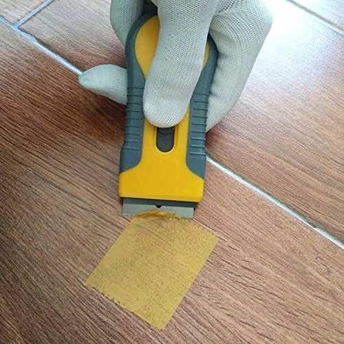 Glass Scraper Kitchen Plate Glass Scraper + 5x Replaceable Blade Packaging status original