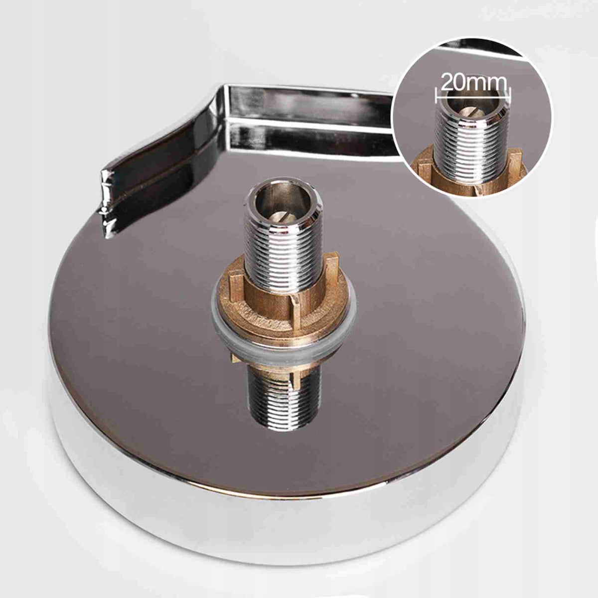 Glass Scrubber for Kitchen Sink Cup Pad Mount for 61