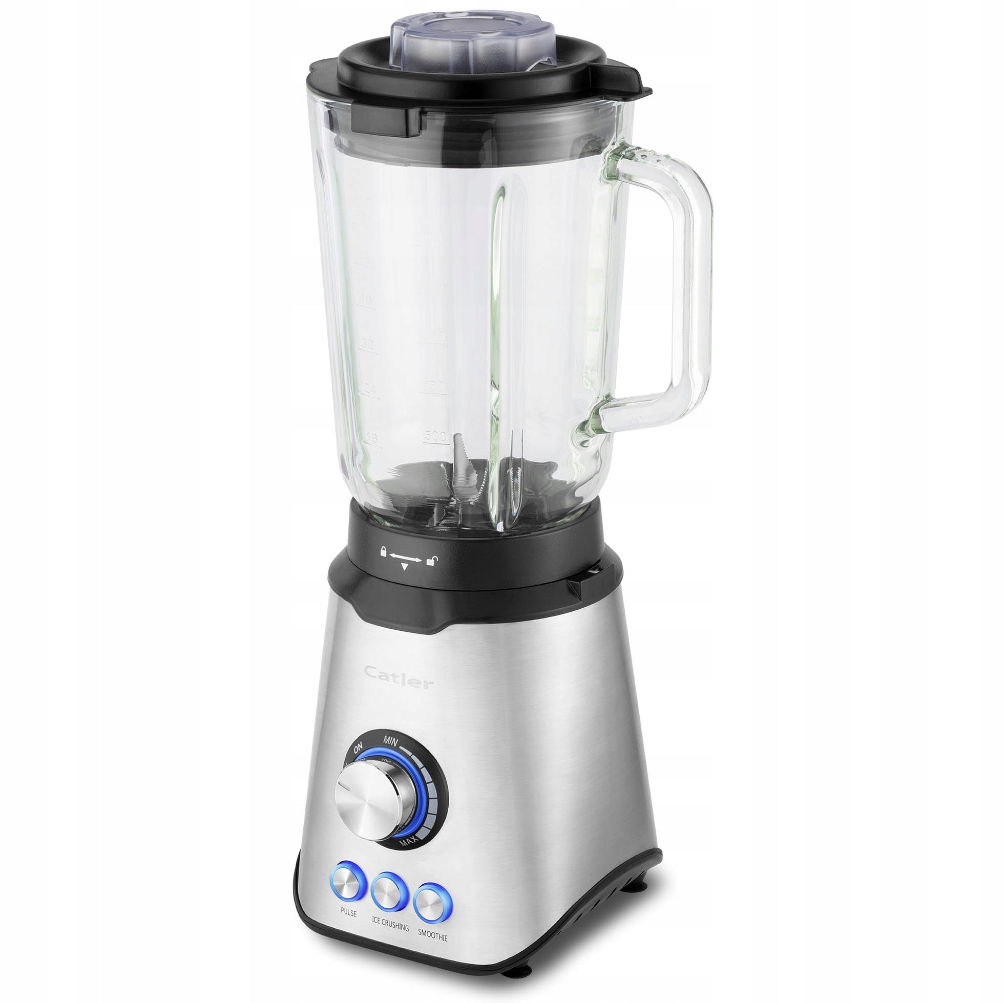 Glass Stainless Steel Chalice Blender Catler TB820 Poj 1.5L+1.2L 1000W EAN (GTIN) 8590669338917