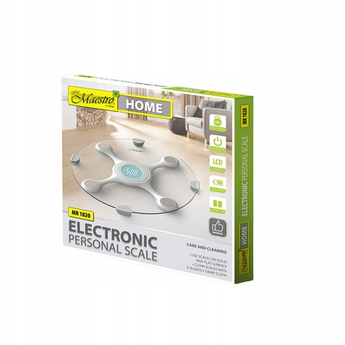 Glass bathroom scale MR-1820 Maestro EAN (GTIN) 4820096553152