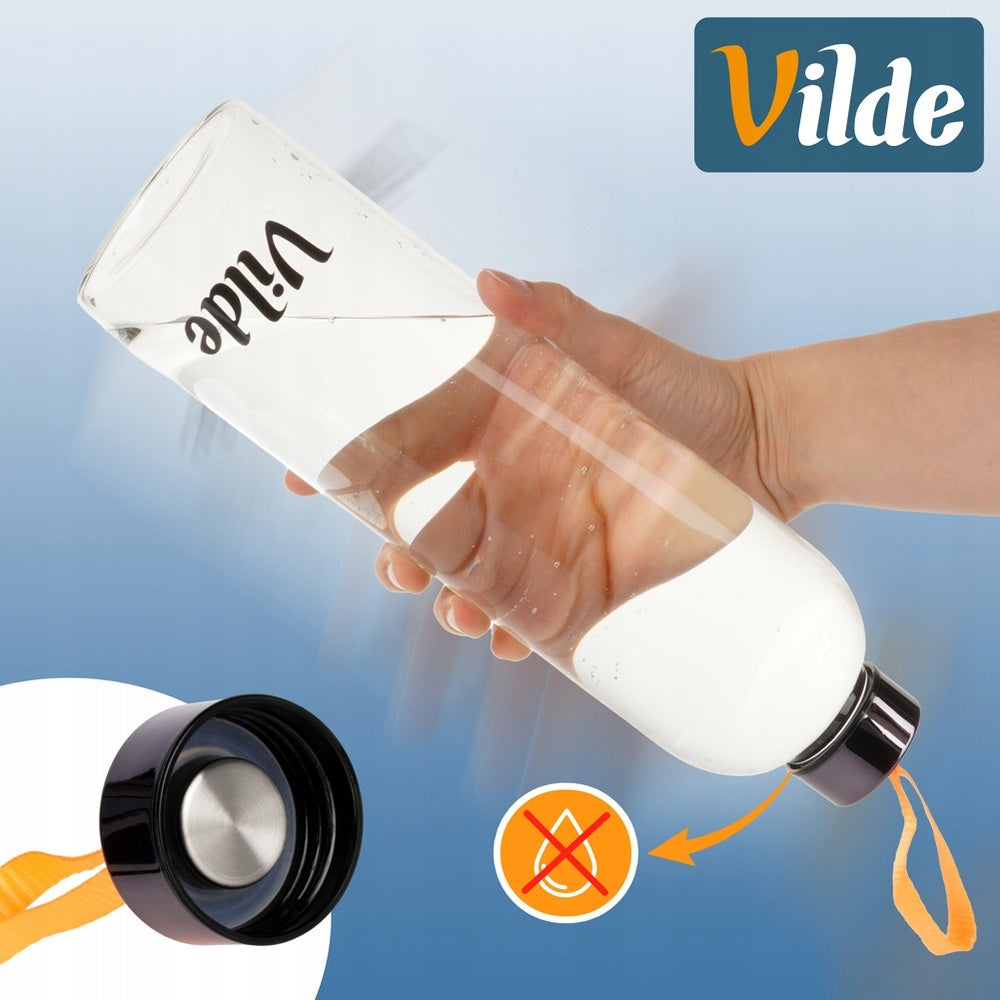 Glass bottle for drinks water juice lemonade cocktail smoothie water bottle 1L Kind bottle