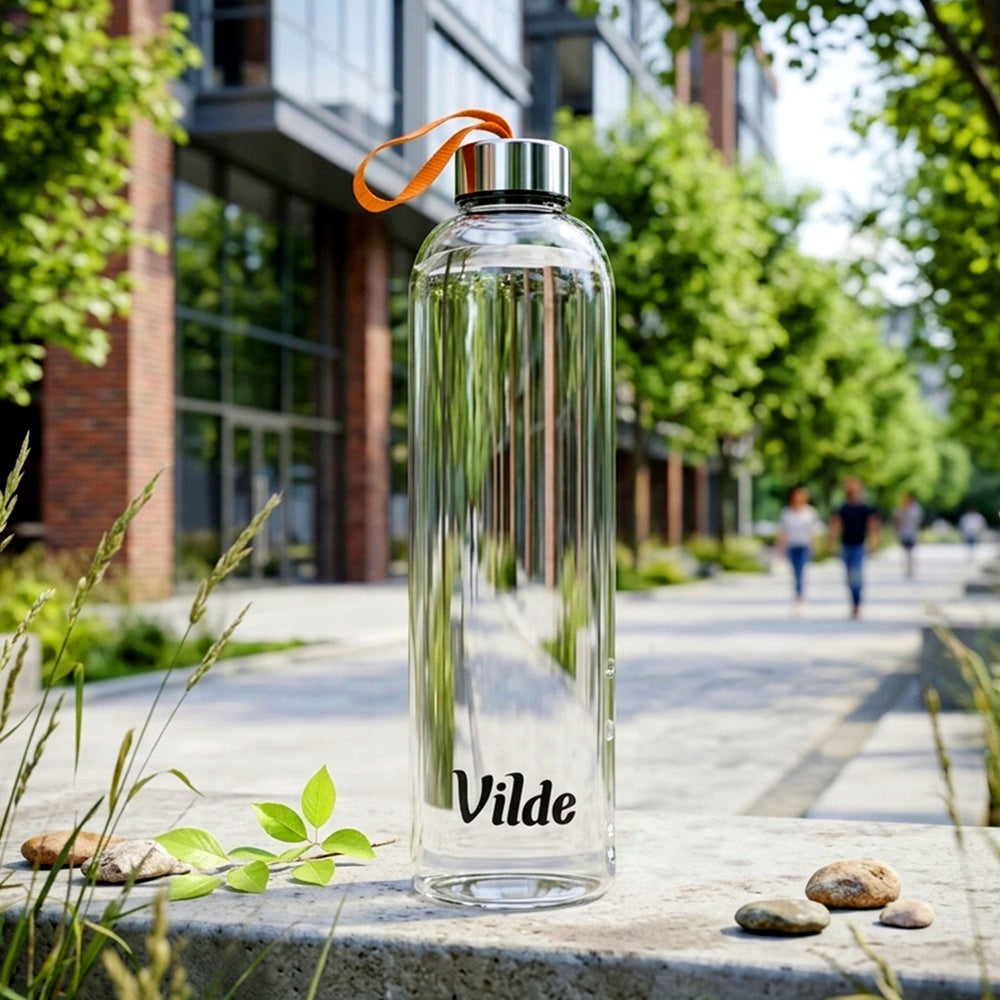 Glass bottle for drinks water juice lemonade cocktail smoothie water bottle 1L Packaging status original