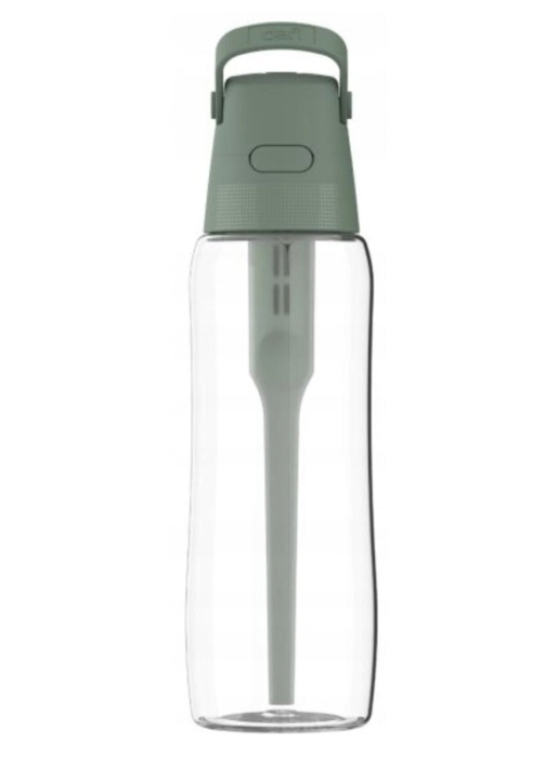 Glass filter bottle Solid Dafi 0,6 L Sage + FILTER