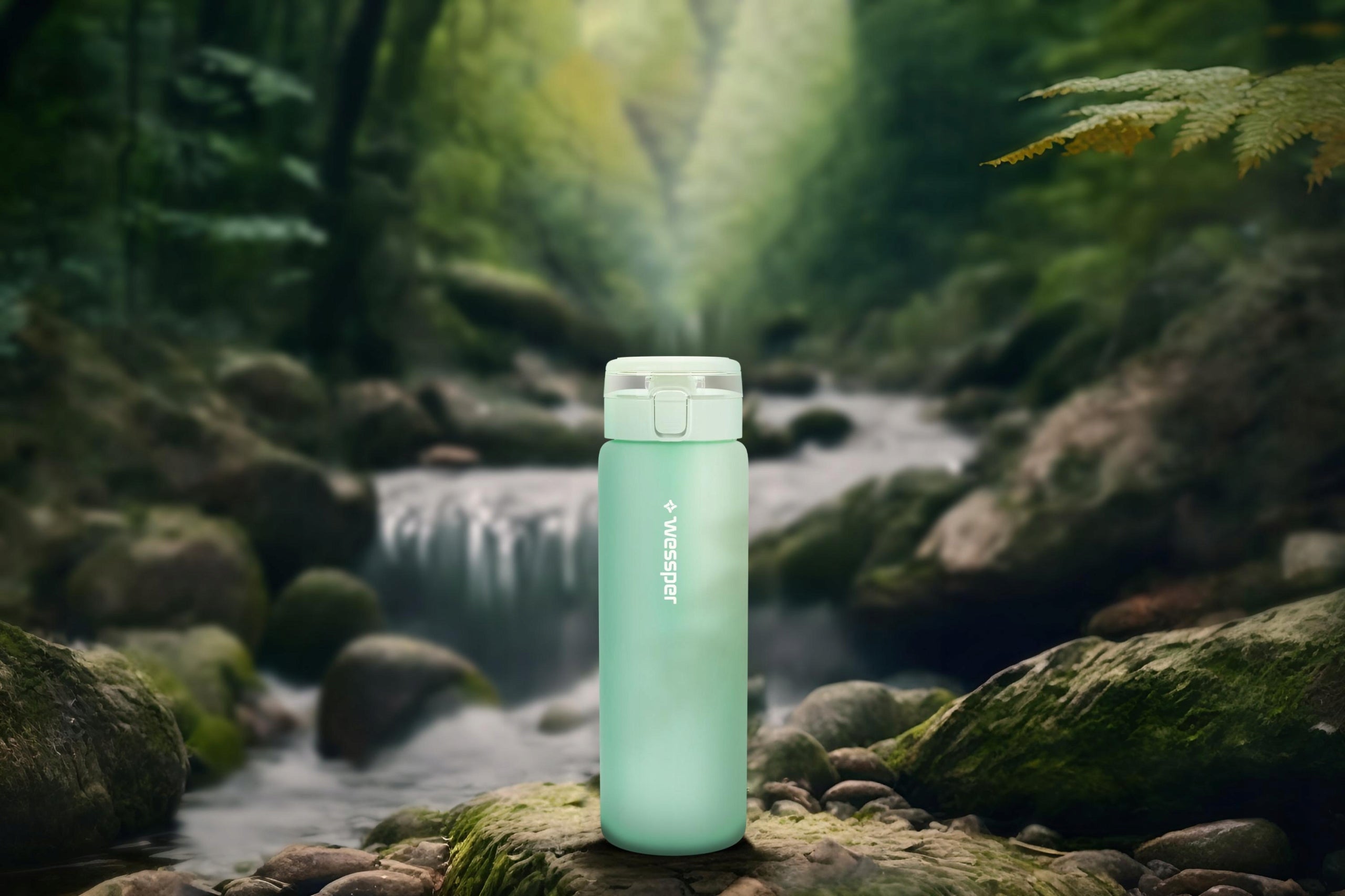Glass filter bottle for school Wessper ActiveMax 0,68l + 1x CARTRIDGE Packaging status original