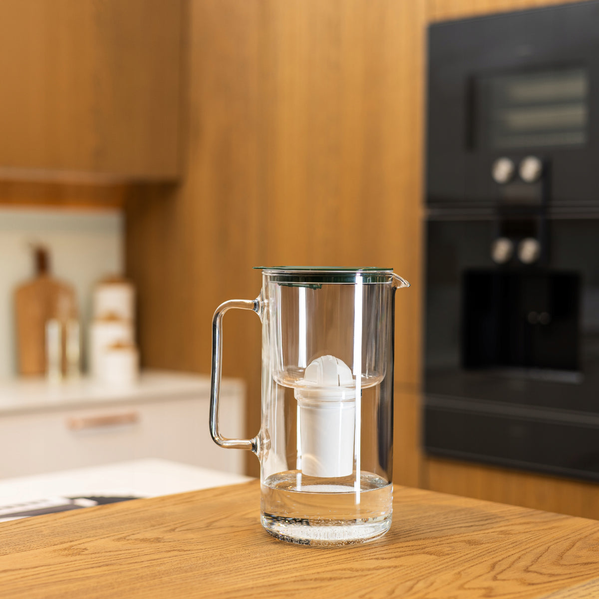 Glass filter jug 2L Wessper WES209-FF-GE MINI + LED filter Brand Wessper