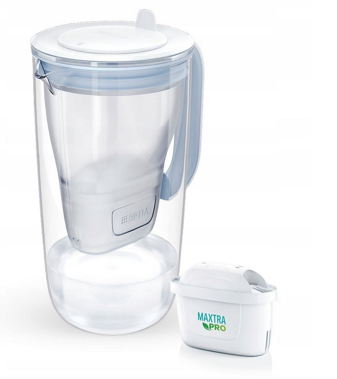 Glass filter jug Brita GLASS with 1 cartridge Maxtra PRO Pure Blue Manufacturer code 1051157