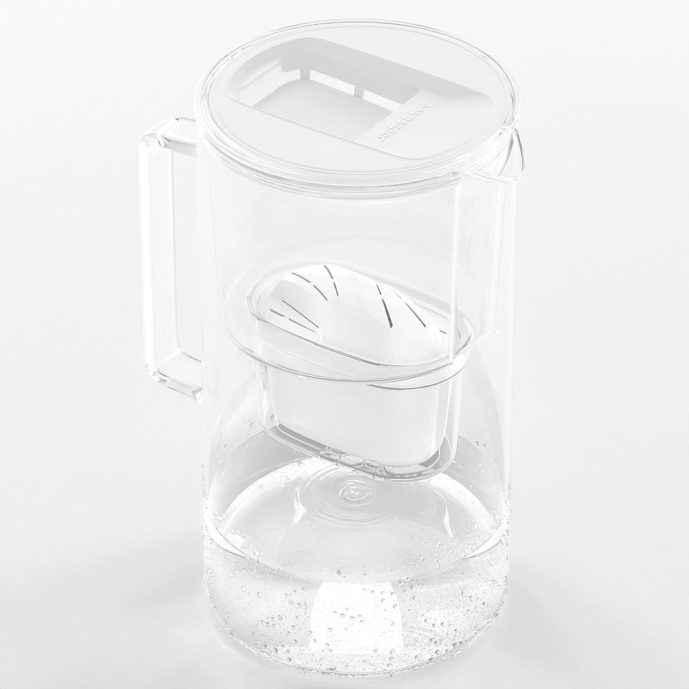 Glass filter jug Wessper WES201-WH Crystalline 3L +filter (white) Brand Wessper