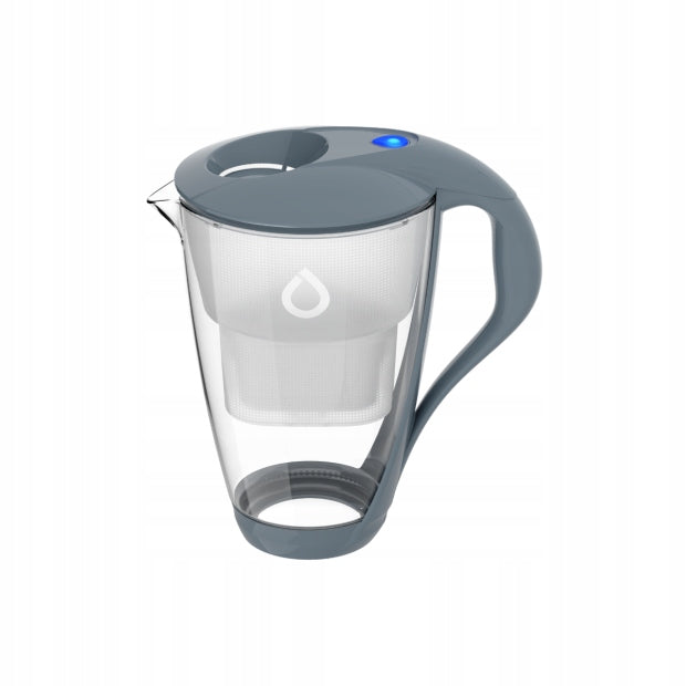 Glass jug Dafi CRYSTAL LED steel 3xUnimax Manufacturer code D.FO.DAFI.SZKLANY.LED.UM.STAL.P-3
