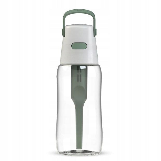 Glass jug Dafi CRYSTAL White Unimax with Green Bottle Solid 0,5 Manufacturer code E.FO.DAFI.SZKLANY.LED.UM.BIA.SOLID.0.5.SZAL.P