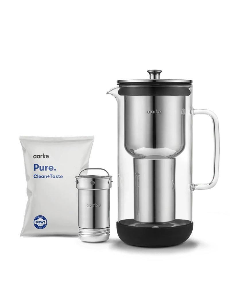 Glass jug for filtering water Aarke Purifier capacity 2,36 l