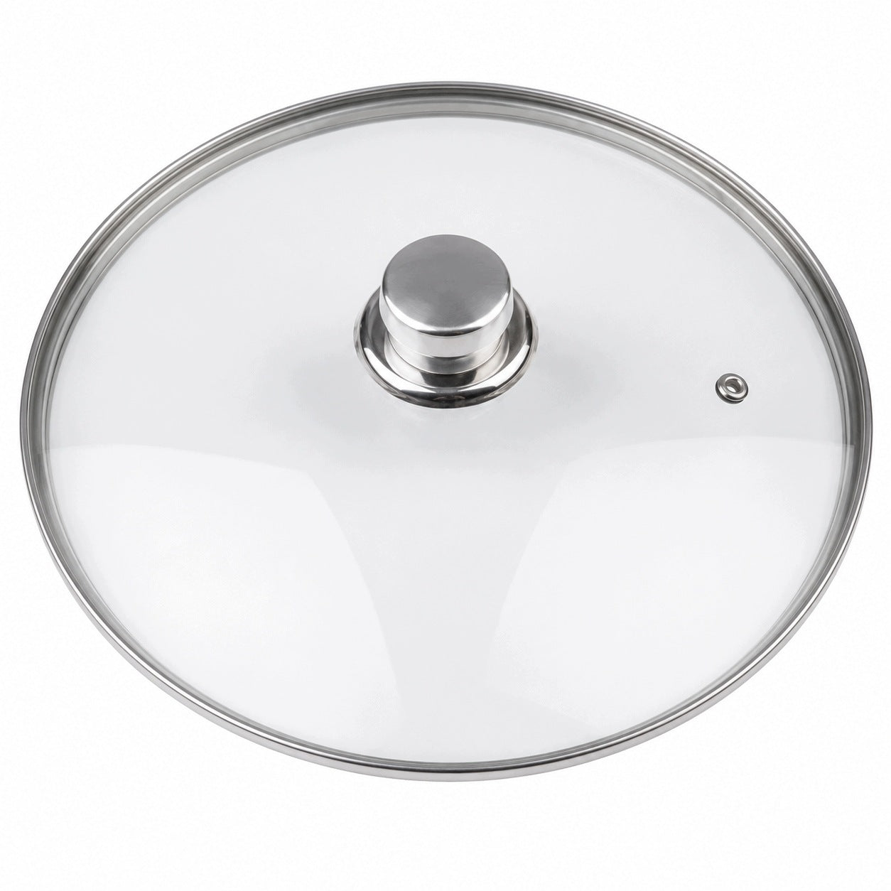 Glass lid for juicer 28 cm tempered glass vent