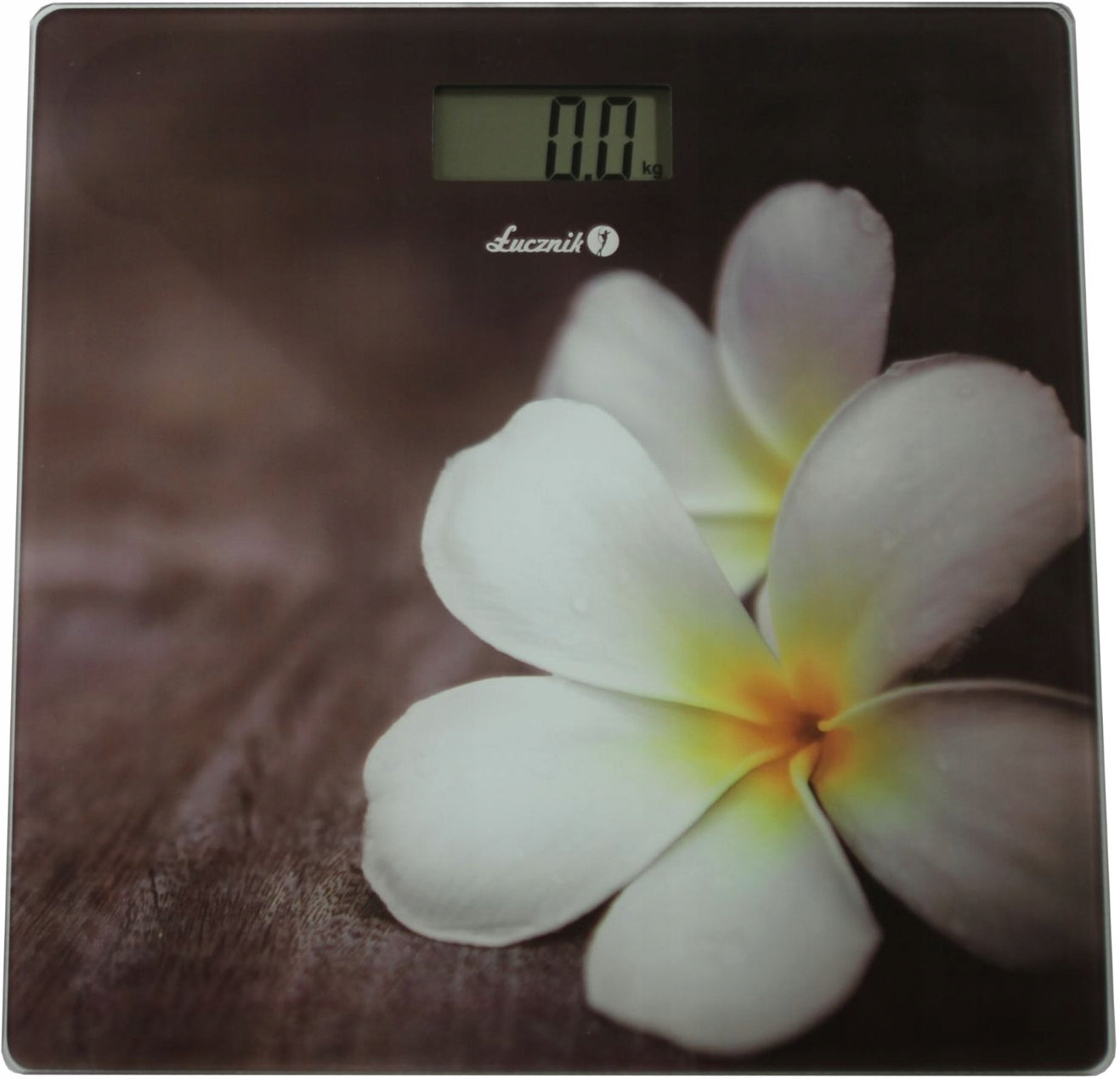 Glass scale bathroom electronic automatic Łucznik BS-973 W14 up to 150kg