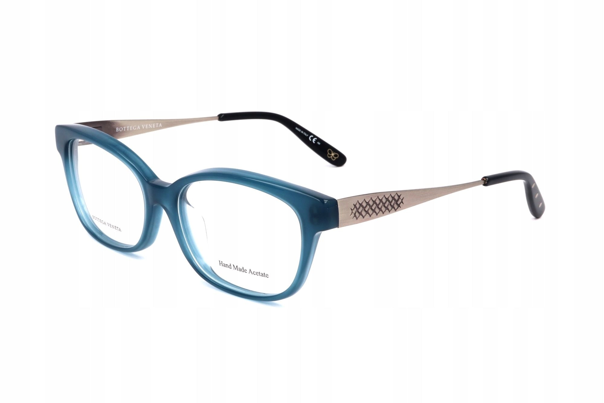 Glasses BOTTEGA VENETA BV602JF2G. Glasses, blue silver. Woman