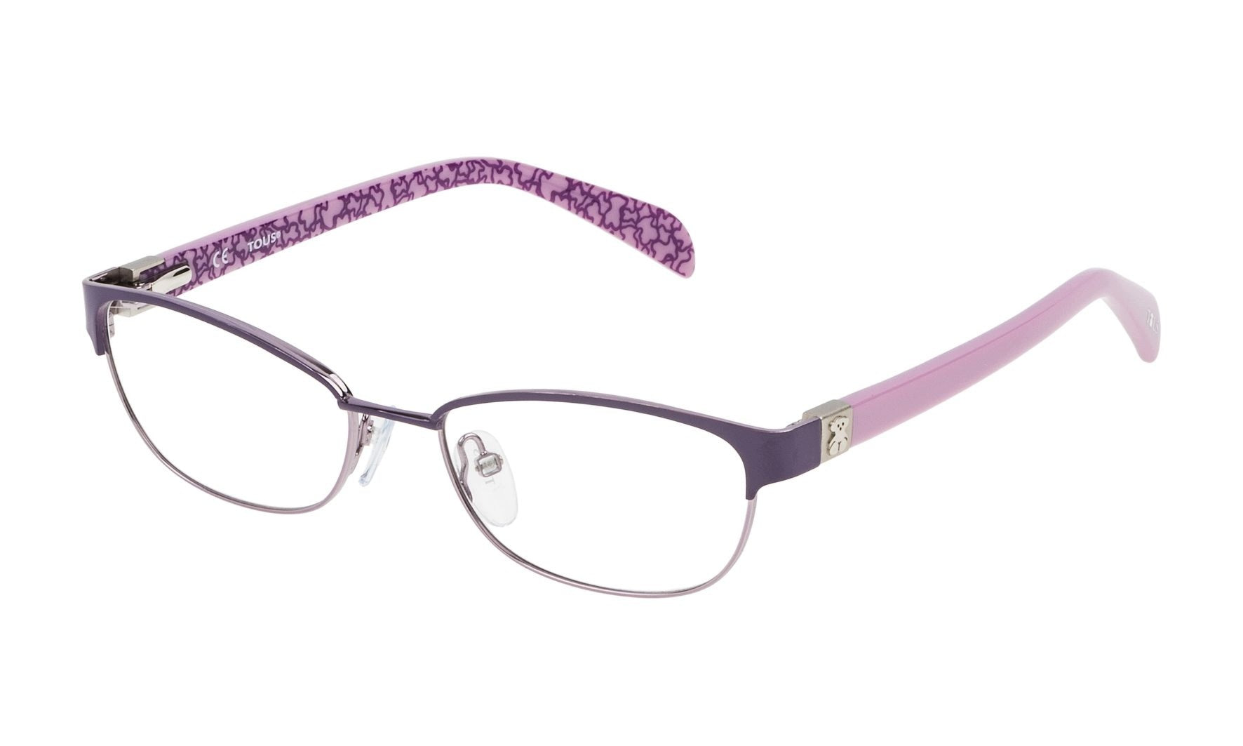 Glasses TOUS VTK010500SN3. Glasses, Colour PURPLE. Child. - on_order