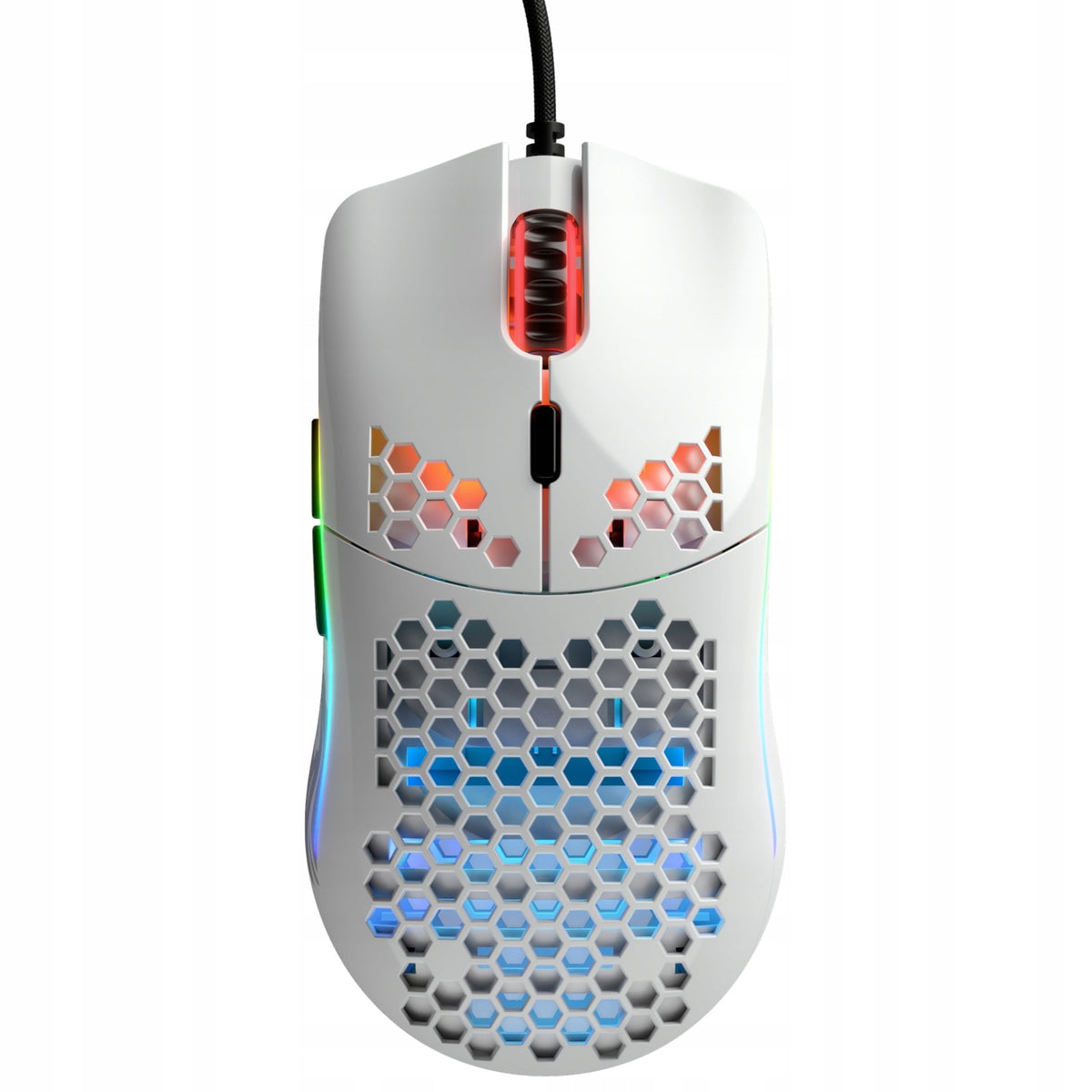 Glorious Wired Mouse O 12kDPI USB 67g RGB 1000Hz Macro White Glossy Packaging status original