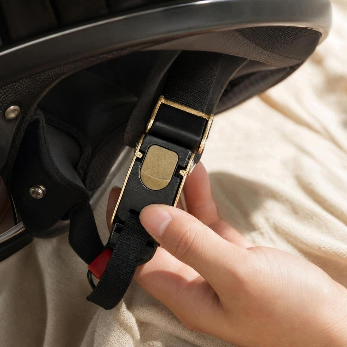 Glove Friendly Helmet Buckle Replacement | Metal, Helmet Manufacturer no brand