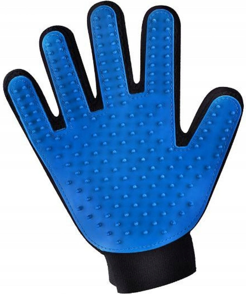 Glove for Collecting Hair blue 1 pc.