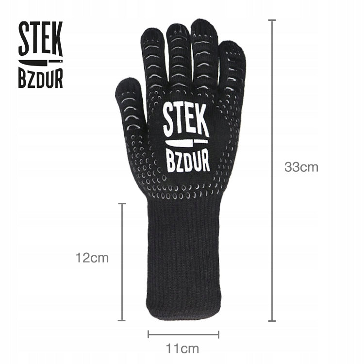 Glove for Grill Fire Pits Kitchen Heat Resistant Protective < 800°C Manufacturer code LLH001