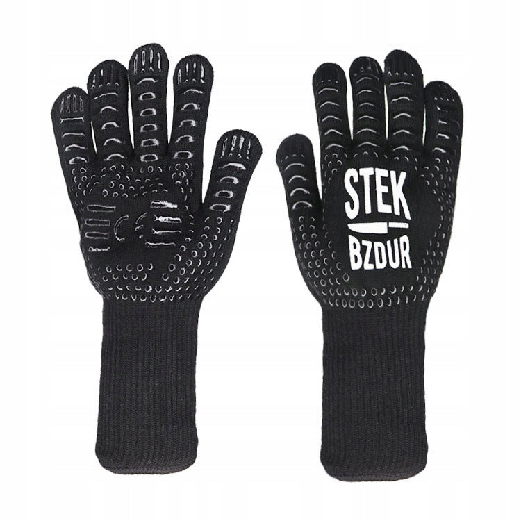 Glove for Grill Fire Pits Kitchen Heat Resistant Protective < 800°C Size universal