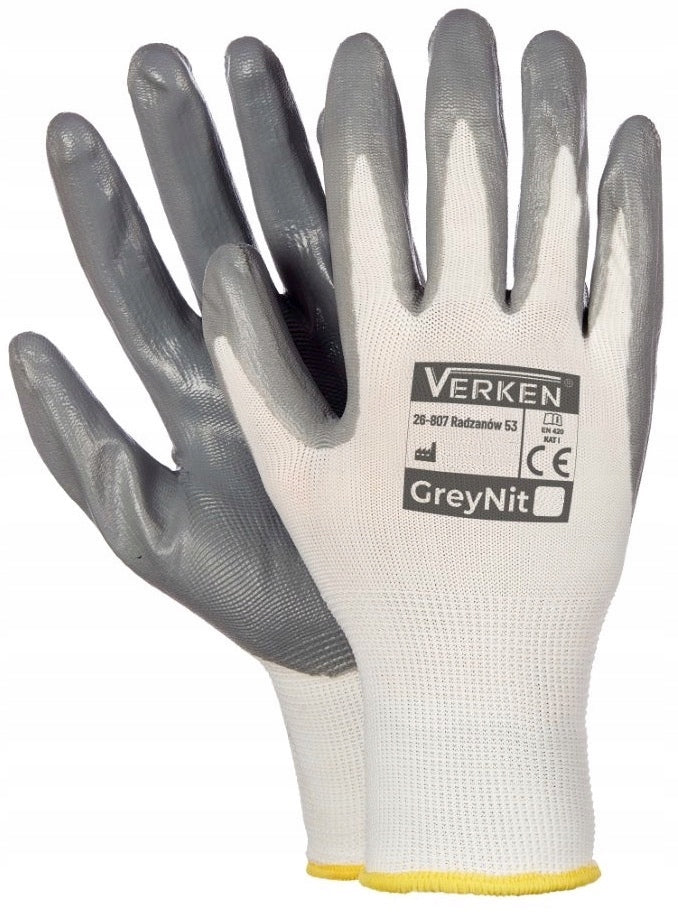 Gloves work gloves NITRILE r10 10PAR EAN (GTIN) 5906924971301