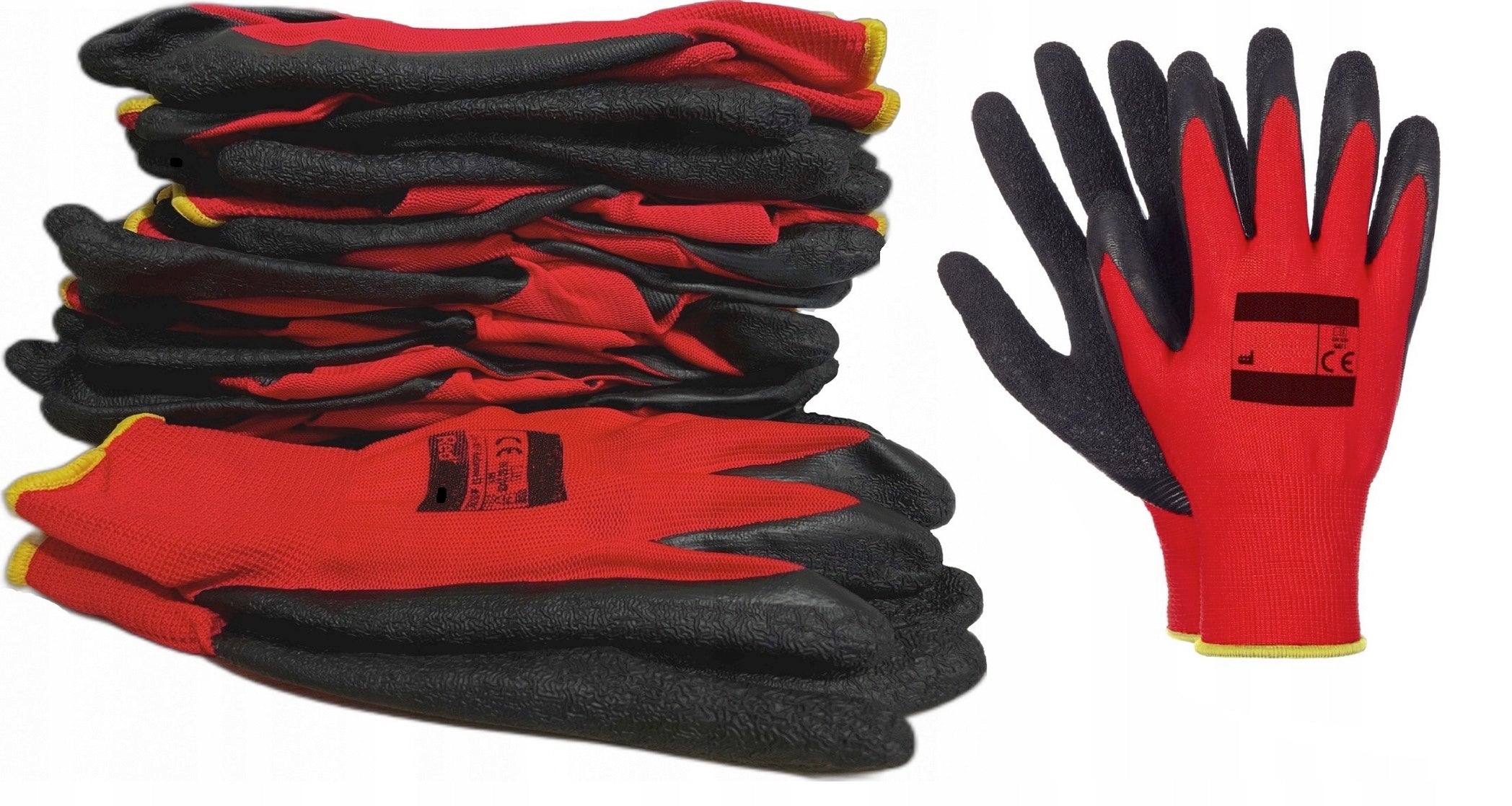 Gloves work gloves r10 LATEX op. 12 PAR EAN (GTIN) 5906924979239