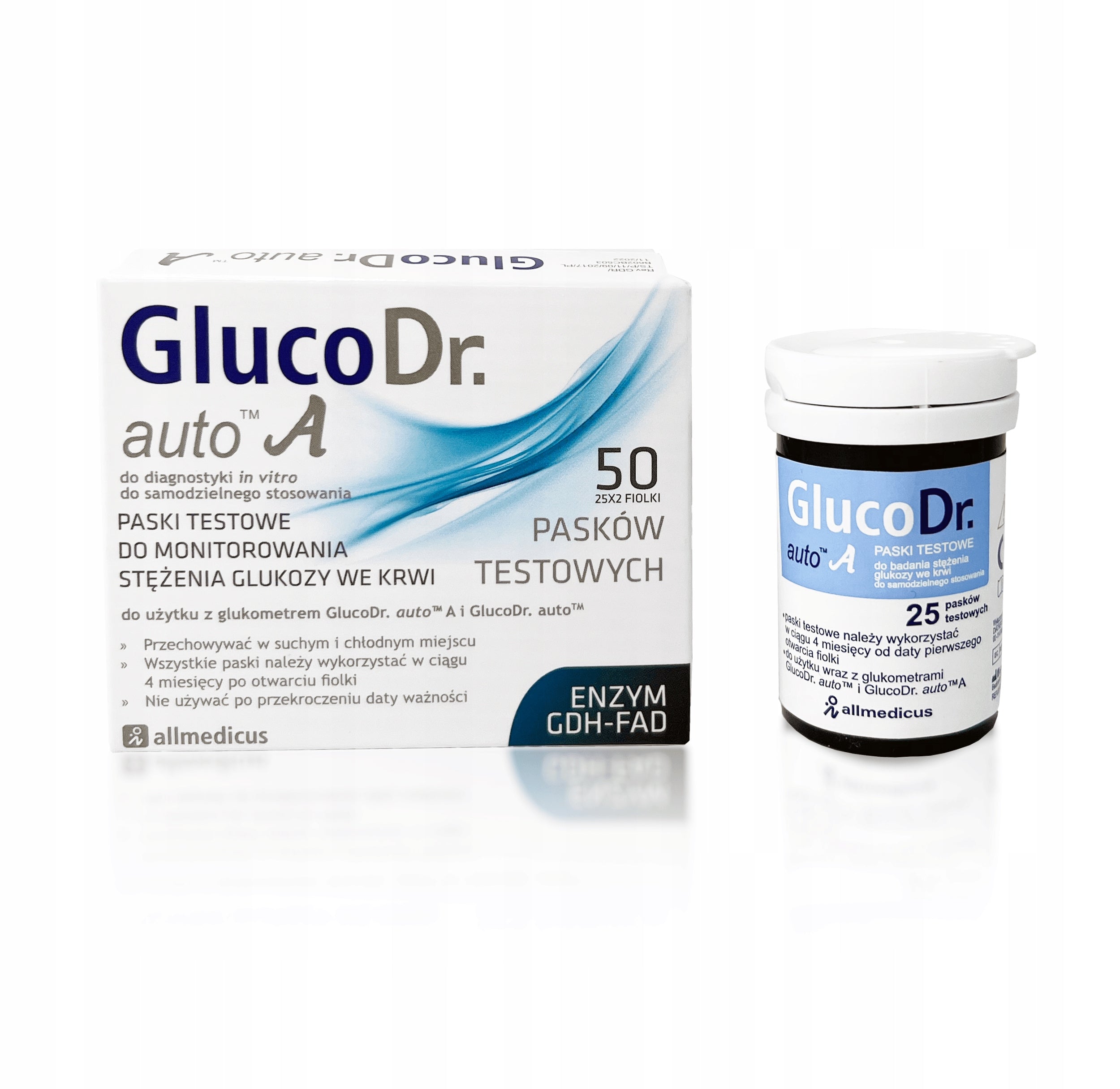GlucoDr. auto A blood glucose measurement 50 pieces Test strips for glucose meter Brand no brand