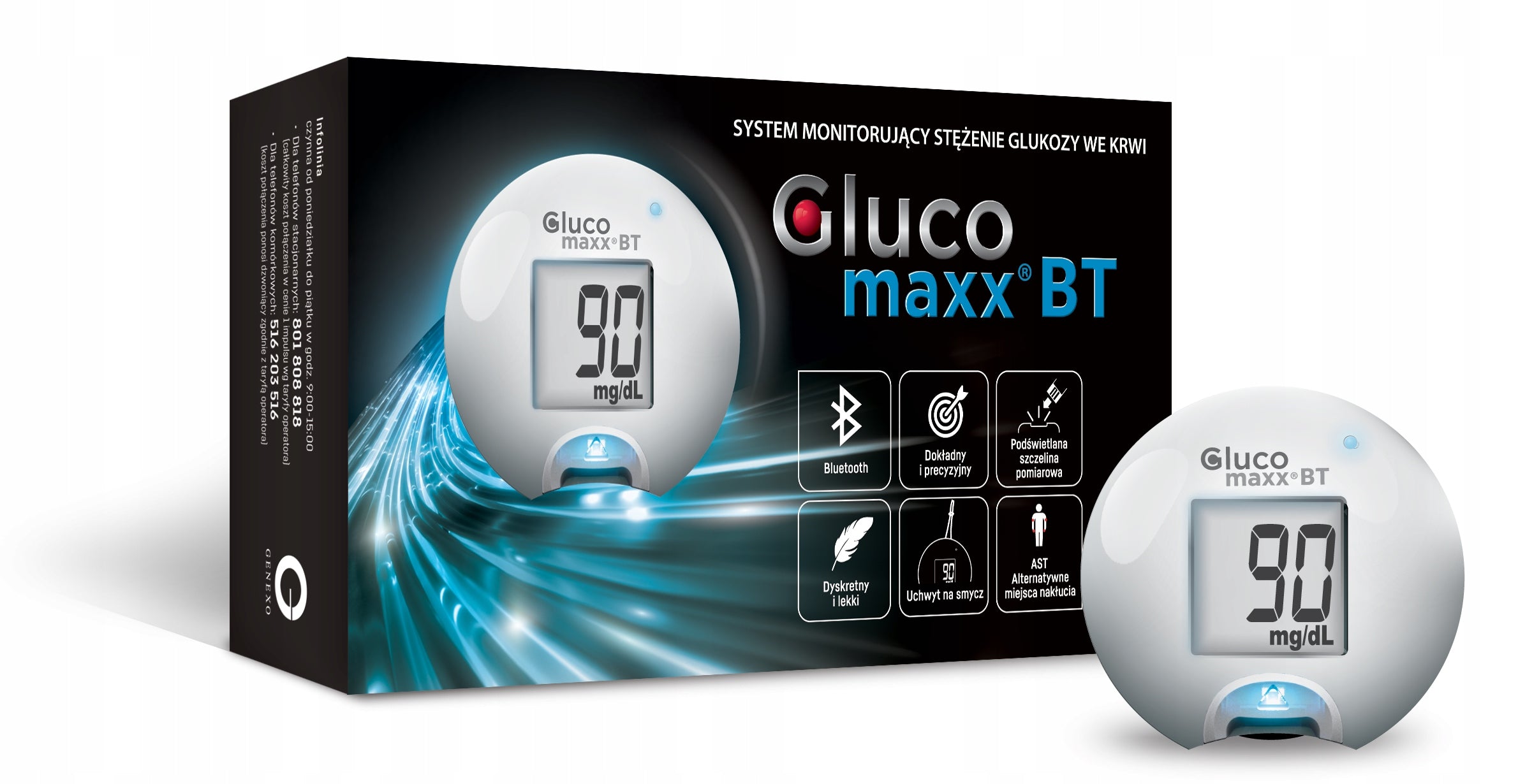 Glucomaxx BT Blood Glucose Meter Medical device yes