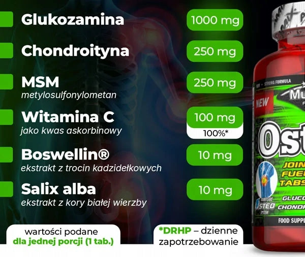 Glucosamine 1000 mg Chondroitin 250 mg MSM 250 mg 90 tablets for joints Packaging status original