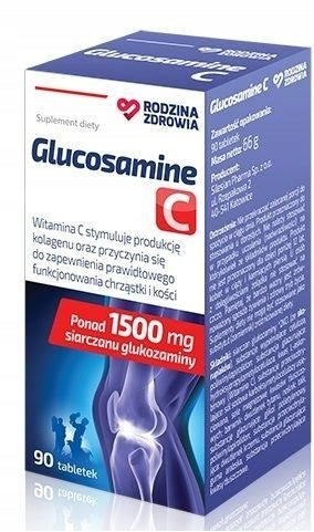 Glucosamine C 90 tablets glucosamine, for joints, Family Health