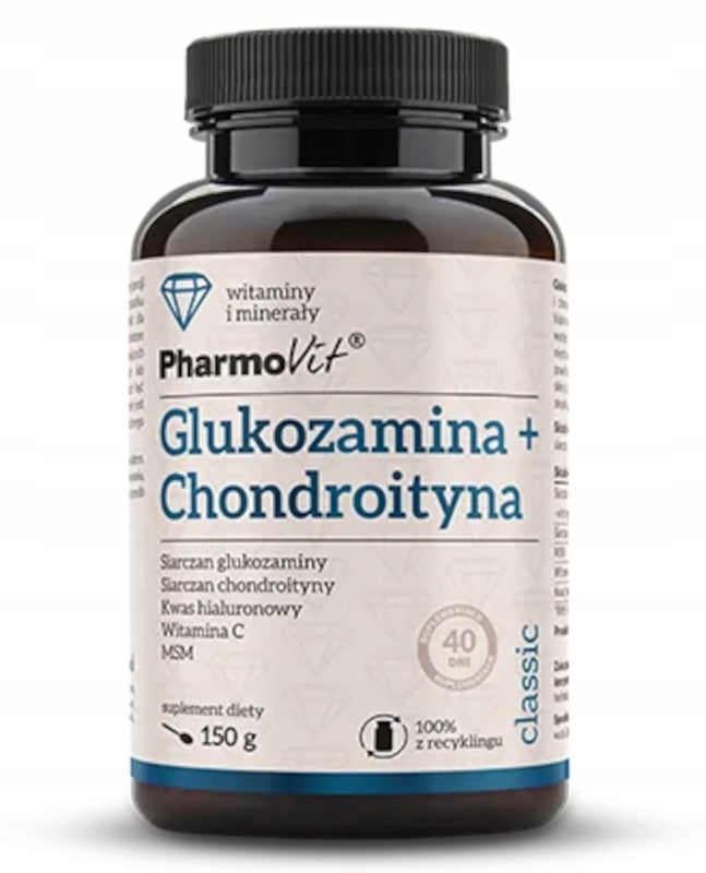 Glucosamine + Chondroitin + Hyaluronic Acid Dietary Supplement Pharmovit