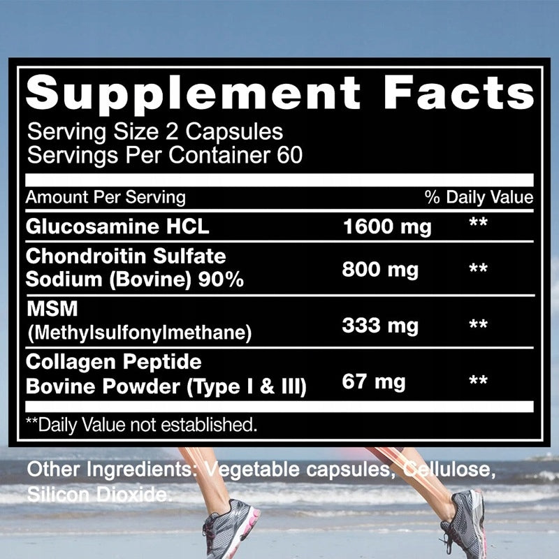 Glucosamine, Chondroitin and Collagen Capsules – Joint Pain Relief... Manufacturer code Balincer