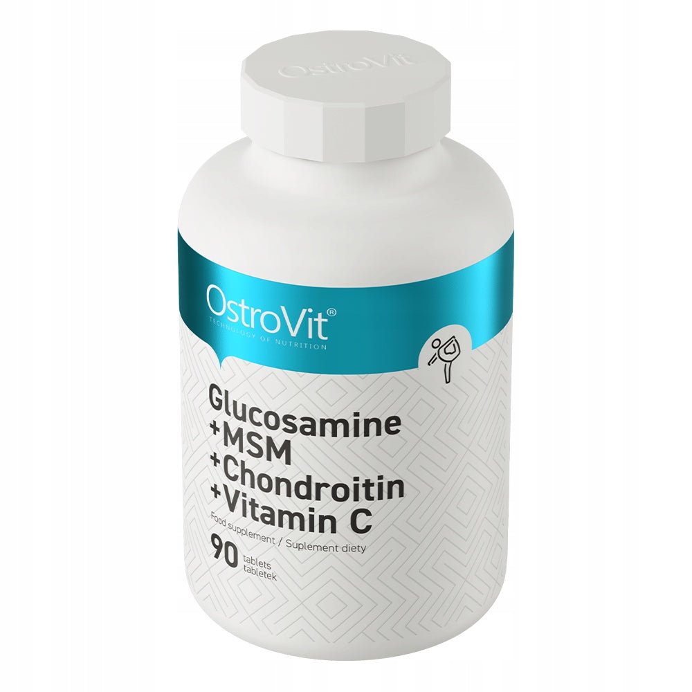 Glucosamine + MSM + Chondroitin + Vitamin C OstroVit 90 tab NA JOINTS Expiration date not specified