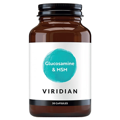Glucosamine with MSM 30 capsules Viridian