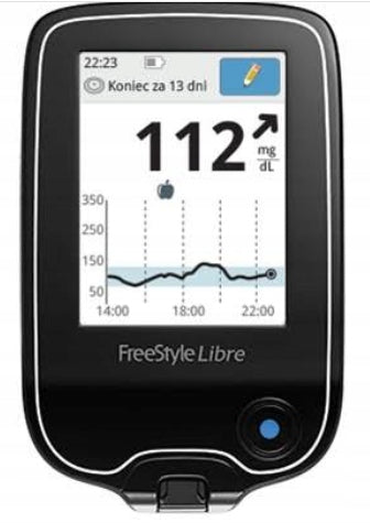 Glucose Meter Reader Kit- reader for FreeStyle Libre 1pcs PL menu Packaging status original