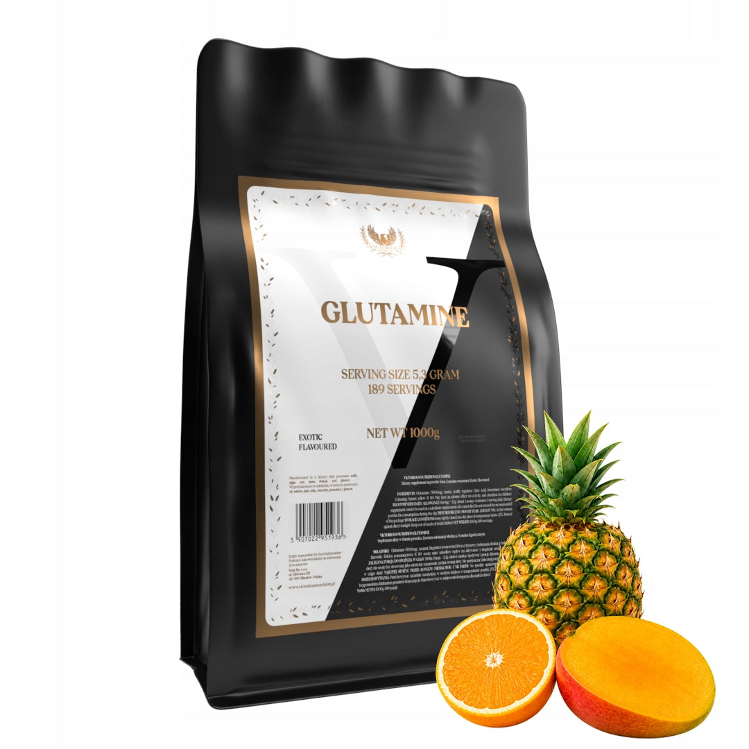 Glutamine 1000g Glutamine 1kg Exotic Gut Regeneration Victorious