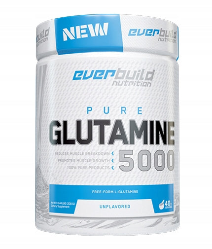 Glutamine powder Everbuild Nutrition tasteless 200 g / 40 servings