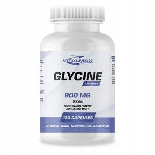 Glycine VITALMAX 900mg 120 Capsules Sleep Memory Concentration Regeneration Expiration date at least six months from the date of purchase
