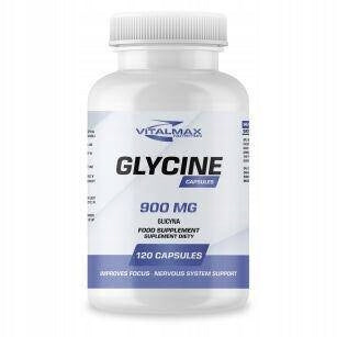 Glycine VITALMAX 900mg 120 Capsules Sleep Memory Concentration Regeneration