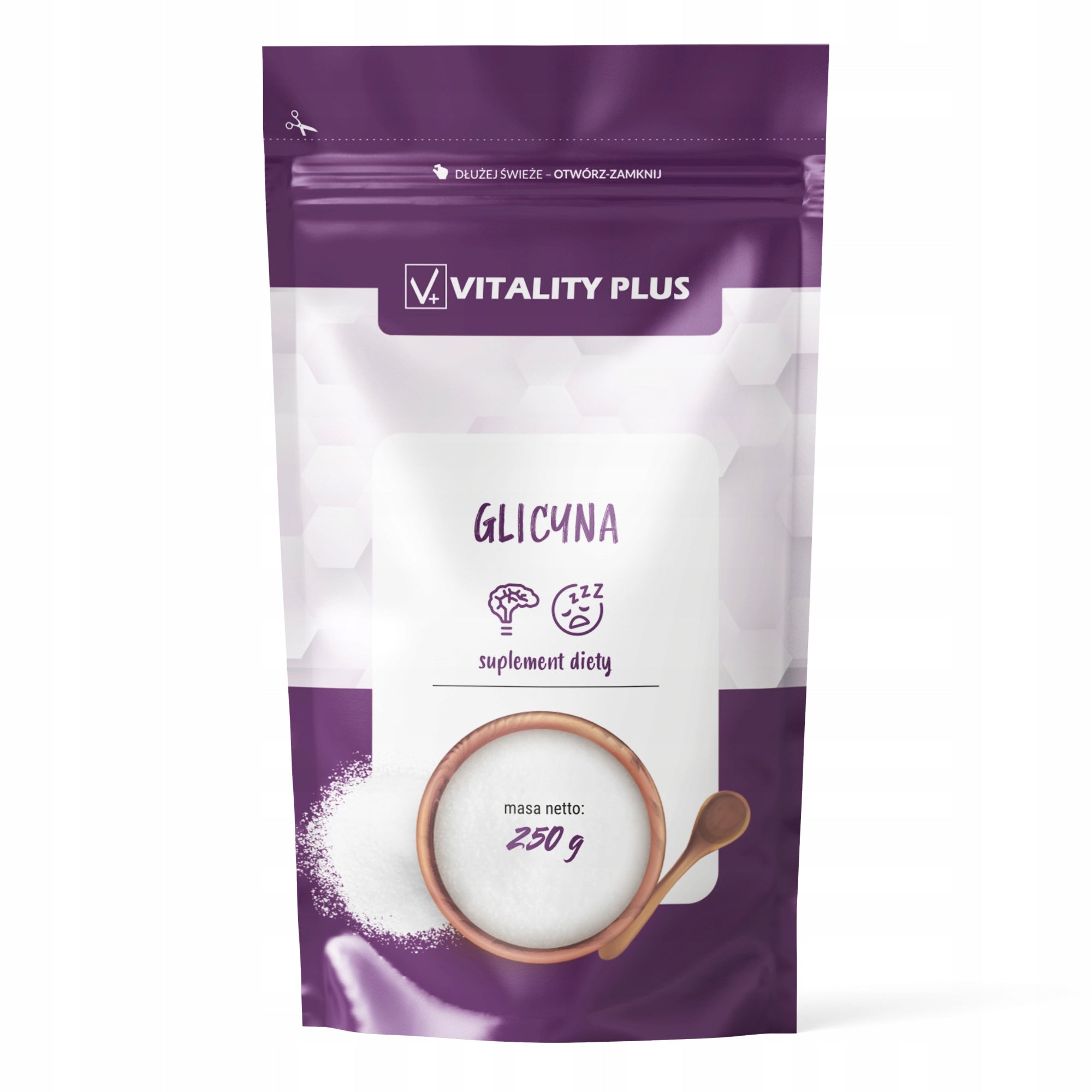 Glycine powder 500g AMINO ACID Glycine 500 servings - SLEEP MEMORY MUTE Expiration date at least 1 year from the date of purchase