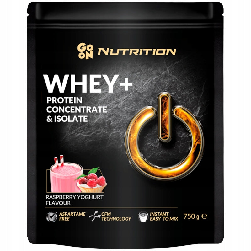 Go On Nutrition Whey protein supplement 750g Raspberry