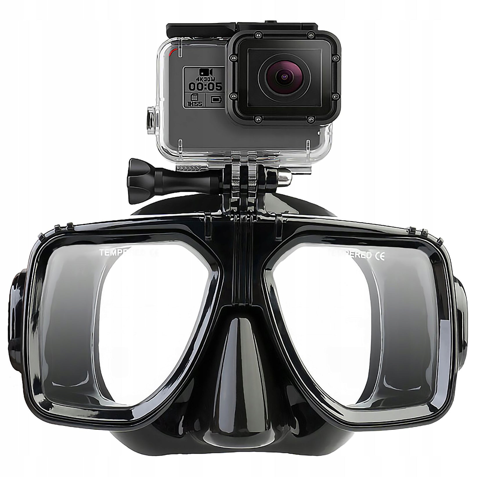 Go Pro 13 12 11 10 9 8 Professional Diving Mask Packaging status original