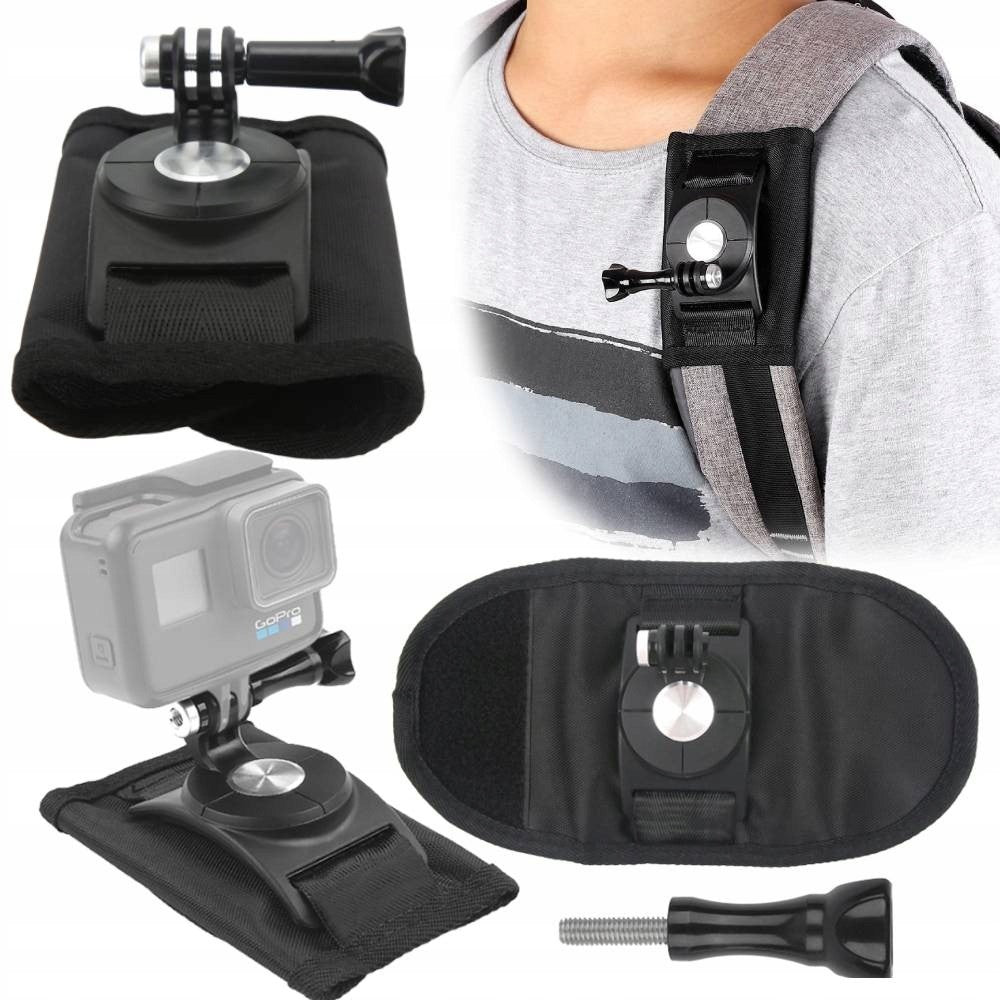 GoPro DJI Insta360 13 12 11 10 Harness Strap Backpack Mount