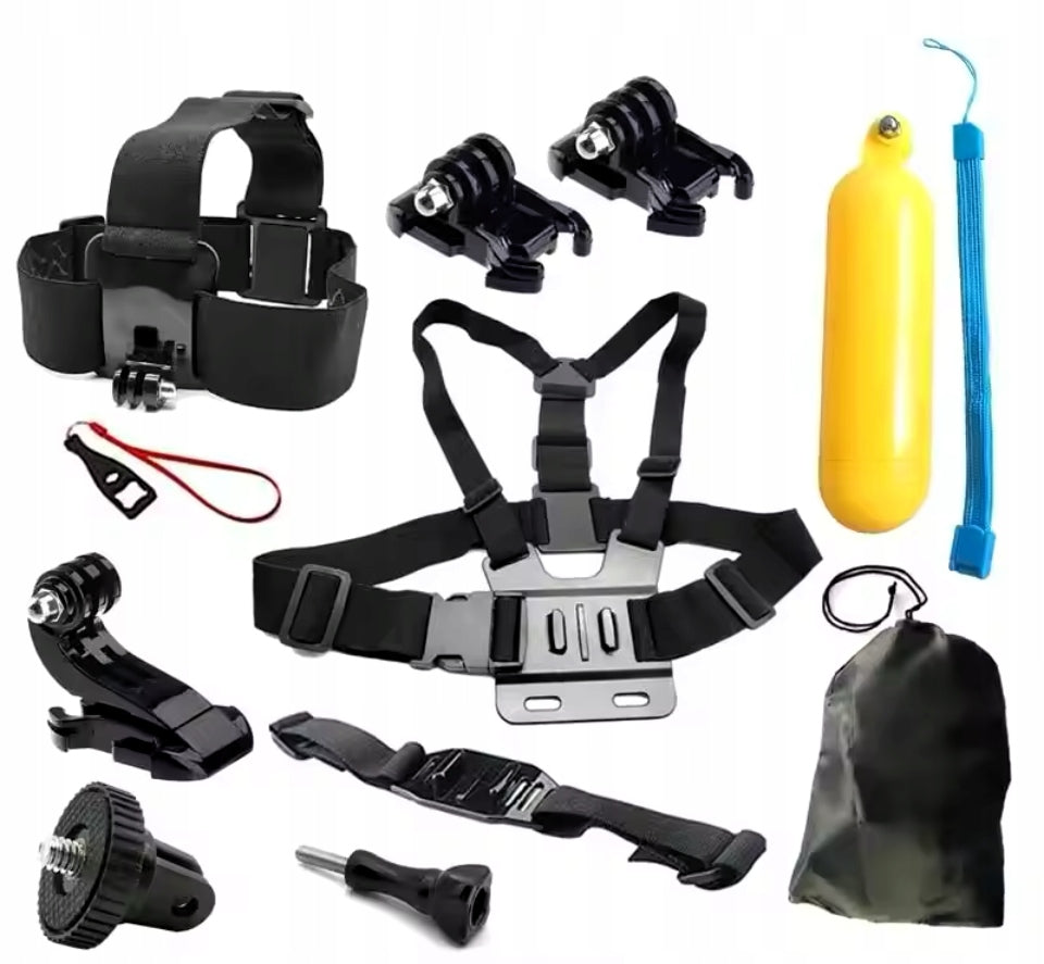 GoPro DJI SJ Camera Accessory Kit Buoy Band Buckles Harness