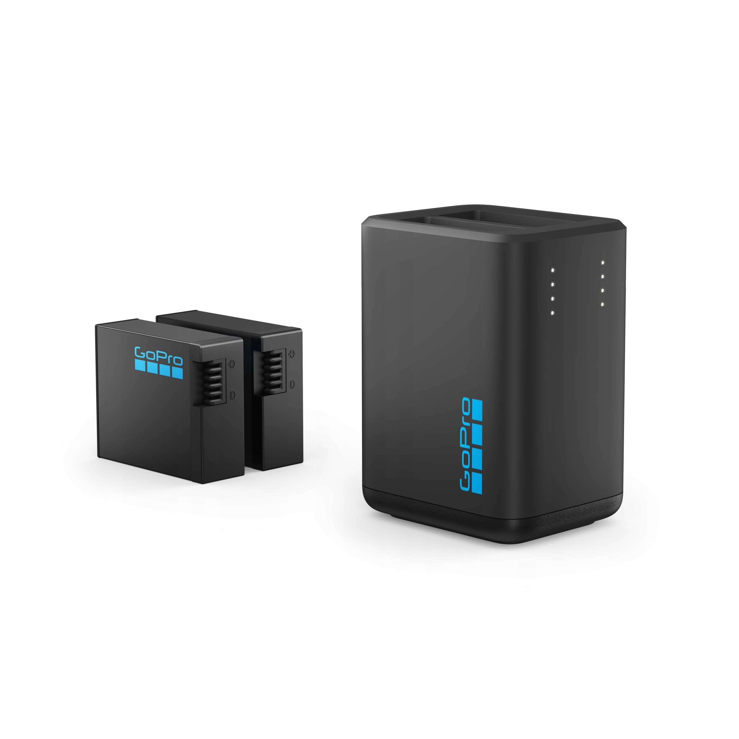 GoPro Dual Charger 2 Batteries Enduro HERO13 Black Original