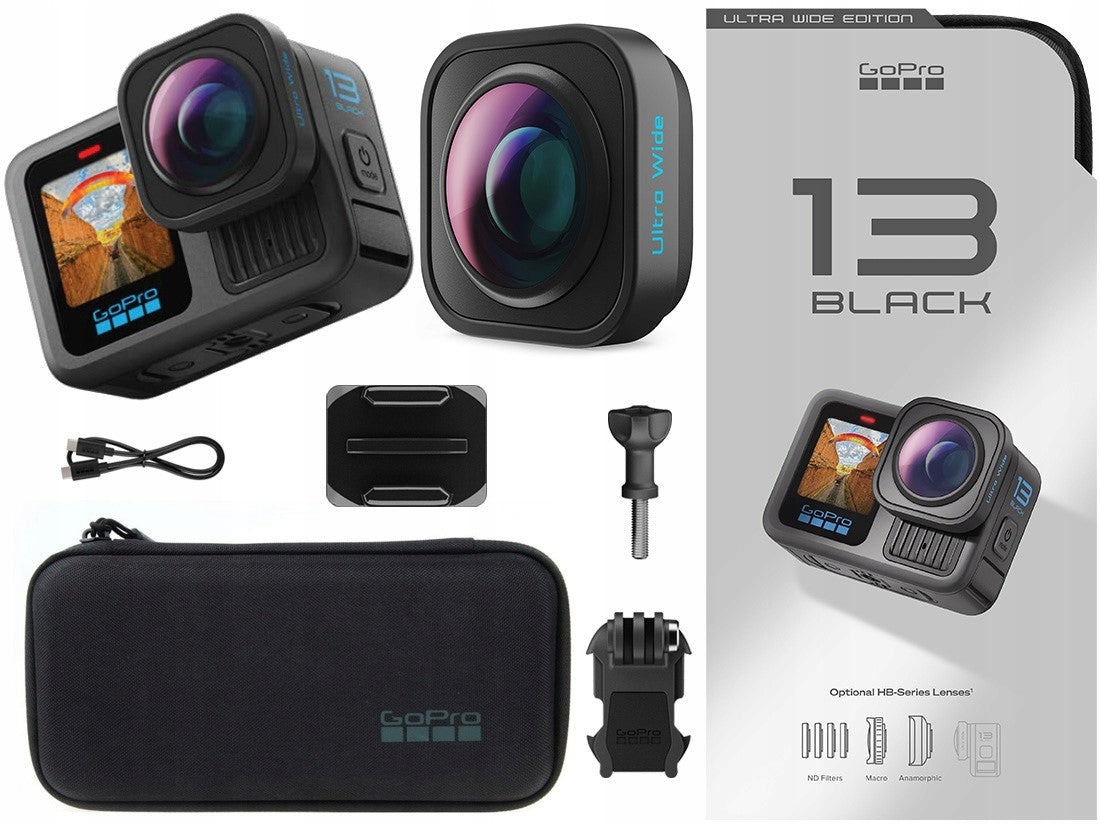 GoPro HERO 13 Black Ultra Wide Edition Sports Camera